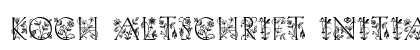 Koch Altschrift Initialen Regular preview