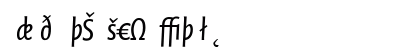 QuadraatSansCon Italic Font QuadraatSansCon Italic Font Preview