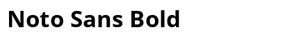 Noto Sans Bold Preview