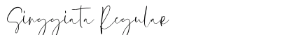Singgiata Regular Font Preview