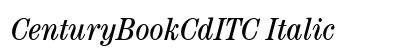CenturyBookCdITC Italic Font CenturyBookCdITC Italic Font Preview