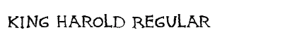 King Harold Regular font free download