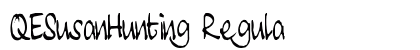 QESusanHunting Regula Font Preview
