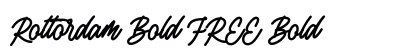 Rottordam Bold FREE Bold preview Rottordam Bold FREE Bold preview