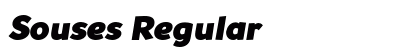 Souses Regular Font Preview