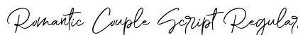 Romantic Couple Script Regular