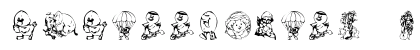 LSLittleBits14 Regular Font Preview