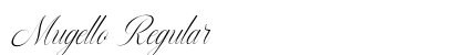 Mugello Regular Font Preview