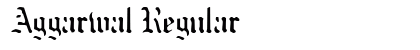 Aggarwal Regular font free download