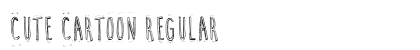 Cute Cartoon Regular Font Preview