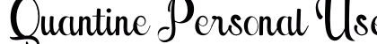 Quantine Personal Use Regular preview