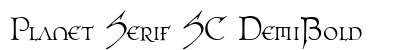 Planet Serif SC DemiBold Font Planet Serif SC DemiBold Font Preview