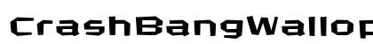 CrashBangWallop Light font free download
