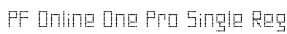 PF Online One Pro Single Regular preview