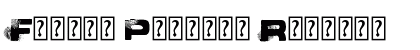 Finger Printed Regular Font Preview