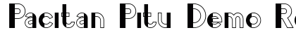 Pacitan Pitu Demo Regular Font Preview Pacitan Pitu Demo Regular Font Preview