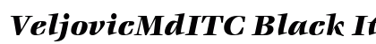 VeljovicMdITC Black Italic preview VeljovicMdITC Black Italic preview