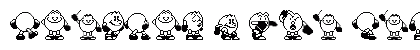 Pac-Man 2 The New Adventures Regular Font Preview Pac-Man 2 The New Adventures Regular Font Preview