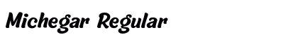 Michegar Regular Font Preview