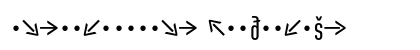 CstBerlinEast RegularExp Font Preview