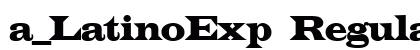 a_LatinoExp Regular Preview