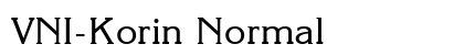 VNI-Korin Normal Preview