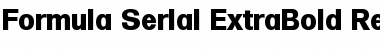 Download Formula-Serial-ExtraBold Font
