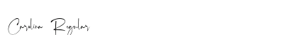Carolina Regular Font Preview