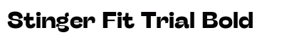 Stinger Fit Trial Bold Font Stinger Fit Trial Bold Font Preview