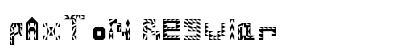 pAxToN Regular Font Preview