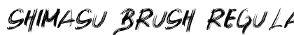 SHIMASU BRUSH Regular preview