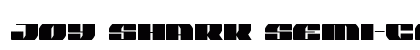 Joy Shark Semi-Condensed preview Joy Shark Semi-Condensed preview