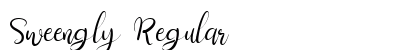 Sweengly Regular Font Preview