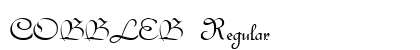 COBBLEB Regular Font Preview