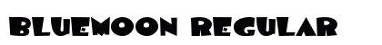 BlueMoon Regular Font Preview