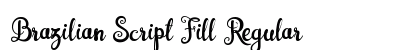 Brazilian Script Fill Regular preview Brazilian Script Fill Regular preview
