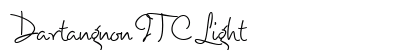 Dartangnon ITC Light Font Preview