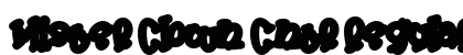 Mister Clown Cntr Regular Font Preview