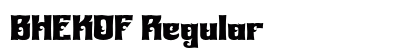 BHEKOF Regular preview