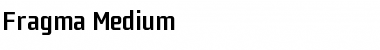 Fragma Medium Font