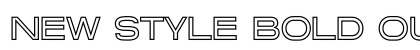 New Style Bold Outline preview