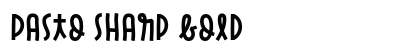 Pasto Sharp Bold preview