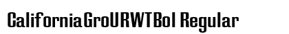 CaliforniaGroURWTBol Regular font free download