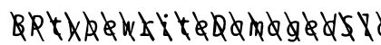 BPtypewriteDamagedSlashed Italic Font BPtypewriteDamagedSlashed Italic Font Preview