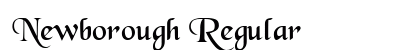 Newborough Regular Font Preview
