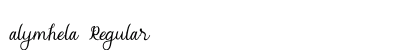 alymhela Regular