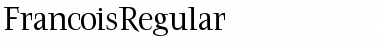 FrancoisRegular Regular Font