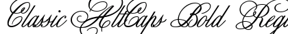 Classic AltCaps Bold Regular Font Preview