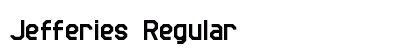 Jefferies Regular Font Preview