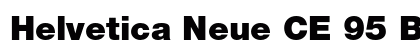 Helvetica Neue CE 95 Black Preview
